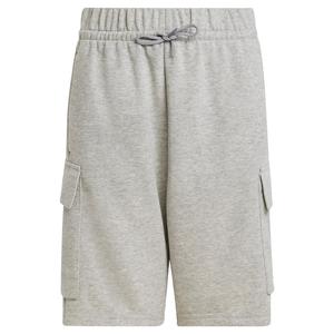 Обычные спортивные штаны ADIDAS SPORTSWEAR Essentials Cargo Shorts, Mottled Grey