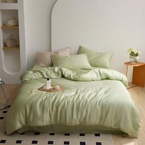 FUANNA Комплект постельного белья 1,8 м: пододеяльник 200x230 см, простыня на резинке, 2 наволочки