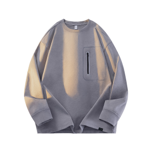 Свитшот Unisex Crew Neck Moderate Regular Jeep, elegant серый