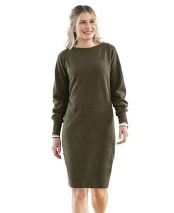 Женское очень мягкое платье свободного кроя Celtic & Co, Olive