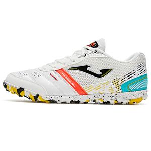 Футбольные бутсы TF Turf, устойчивые к истиранию, дышащие Joma, White