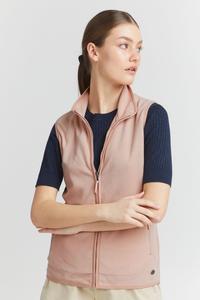 Утепленный жилет Oxmo Fleece, розовый