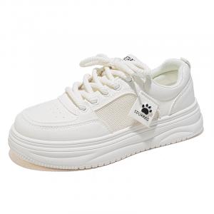 Низкие женские скейтерские кеды ZULISHI, Ecru