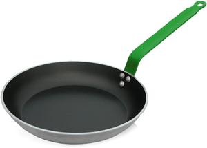 Сковорода De Buyer, круглая, шоколадно-коричневого цвета, цвет Q. Green, диаметр 20 см