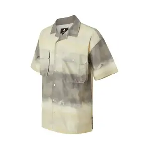 Converse Рубашка мужская желтая серая