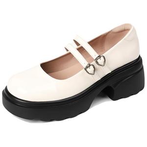 Туфли Мэри Джейн на платформе женские TATAYA, Black