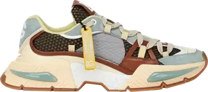 Кроссовки Dolce & Gabbana Air Master 'Light Blue Yellow', разноцветный