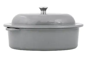 Чугунная кастрюля Kockums Dutch Oven 4 литра, серая Kockums Jernverk