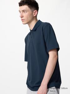 Поло Dry-Ex Uniqlo, 68 blue