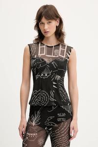 Топ Never Fully Dressed, черный