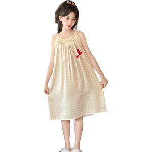 Платье для дошкольниц PROTECTCAMEL, желтый plaid