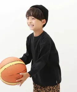 Футболка с длинными рукавами и ребристыми манжетами, размер 26SS Devirock, цвет Black