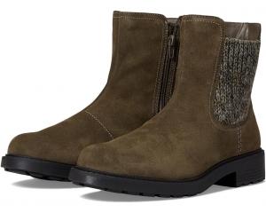 Ботинки женские Clarks Opal Sky с эластичной трикотажной вставкой, коричневый