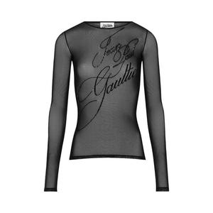 Топ Jean Paul Gaultier The Sequin Top, Black