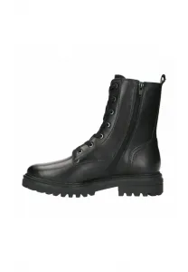 Ботильоны на платформе с массивной подошвой Manfield, Schwarz