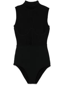 Nensi Dojaka трикотажное боди, черный