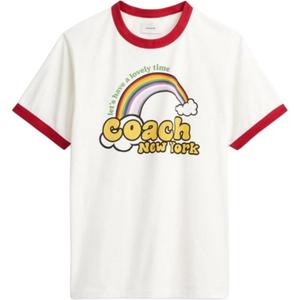 COACH Футболка мужская белая