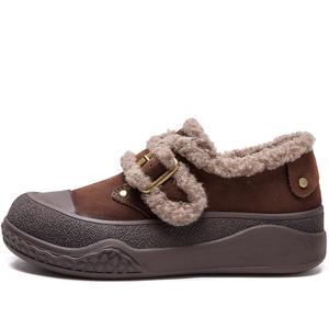 Jay Тёплые женские зимние ботинки до щиколотки кофейного цвета, цвет Coffee