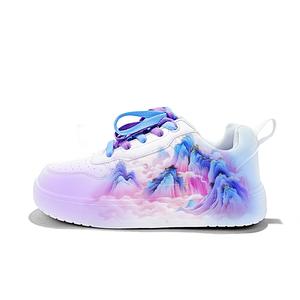 Cold cicadas yesterday Легкие дышащие низкие кроссовки для скейтбординга Cushioning Balance унисекс, белые, синие, фиолетовые