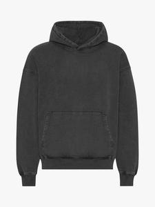 Хлопковый оверсайз худи Colorful Standard, Faded Black