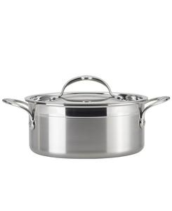 Hestan Суповая кастрюля с крышкой из нержавеющей стали ProBond Clad объемом 3 кварты (около 9,8 л)