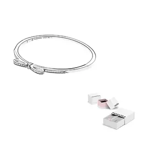 Pandora Серебряный браслет 925 пробы для женщин Silver