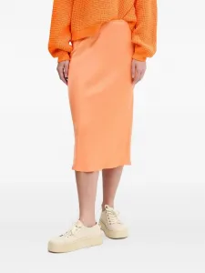 Юбка миди Voogy с косым кроем American Vintage, оранжевый