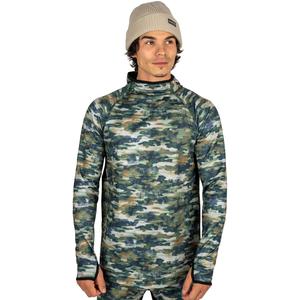 Мужская толстовка Summit Base Layer Blackstrap, Fatigue