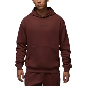 Спортивная худи с капюшоном для мужчин Fleece Dri-FIT Jordan, коричневый