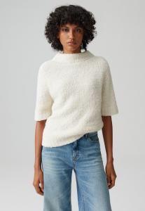 Футболка OPUS SLIM FIT STRAIGHT CUT, Soft Cream/White