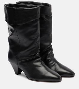 Ботинки Dalby 55 кожаные на щиколотку Isabel Marant, Black