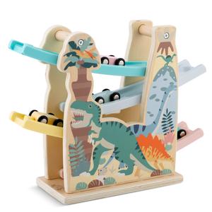 Деревянная горка Ricokids для машинок.