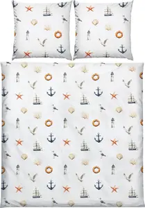 Постельное белье цветное 1x 200x220 см + 2x 80x80 см Erwin Müller