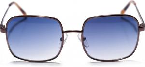 Солнцезащитные очки Blackburn в итальянском стиле, квадратной формы, ретро, ​​для мужчин и женщин. Модные классические солнцезащитные очки с защитой от УФ-излучения UV400, Blue