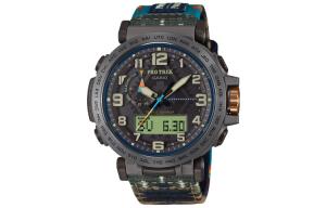 Унисекс PRO TREK черные часы PRG-601PE-5DR CASIO