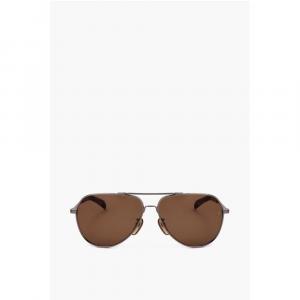 Солнцезащитные очки из коричневого волокна David Beckham, Brown