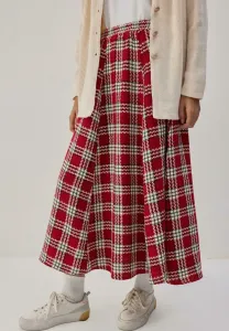 Длинная юбка с эластичным поясом Touché Privé, Red