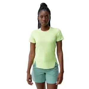 Atazar Born Living Yoga Женская футболка, флуоресцентный зеленый