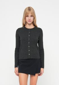 Кардиган ONLY ONLBILLIE FITTED, Dark Grey Melange/Mottled Dark Grey