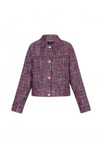 Куртка межсезонная faina, лиловый/лавандовый