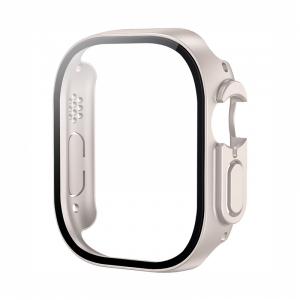 Penc Iwatch Часы Protective Case Apple PC Plastic Case Material Apple Watch Ultra 1/2nd Generation, Shell PC membrane integration [starlight color]