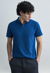Поло Filippa K Polo shirt, Night Teal/Teal