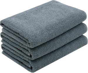 Душевое полотенце Zollner, 70x140 см, серый