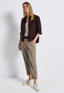 Брюки Street One MIT TAPEBUND, Braun/Brown