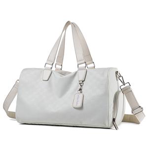 COLINS KEIRS Оксфордская дорожная сумка большого размера унисекс черная, Ecru