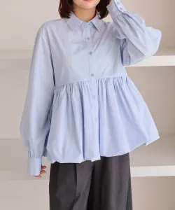 Рубашка с баской и воздушным шаром Archives, цвет Blue