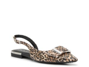 Балетки DKNY Clemma Flat, Brown Leopard Print