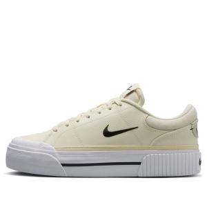 Кроссовки court legacy lift 'pale ivory white' Nike, белый