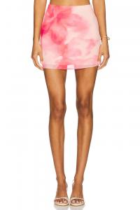Мини-юбка Mariah Lovers And Friends, coral floral