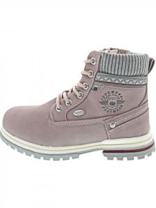 Dockers by Gerli Розовые ботинки на шнуровке